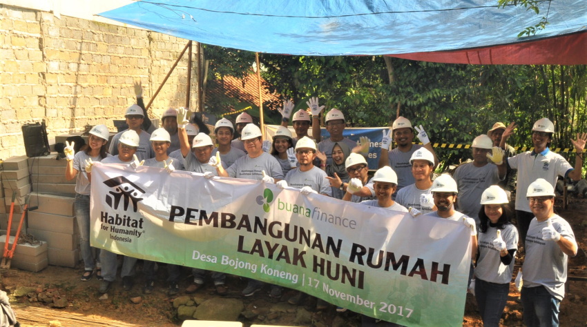 Pembangunan Rumah Tinggal Sehat Sederhana di Kabupaten Bogor